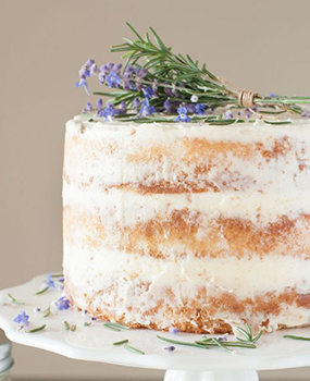 rosemary lavendar cake